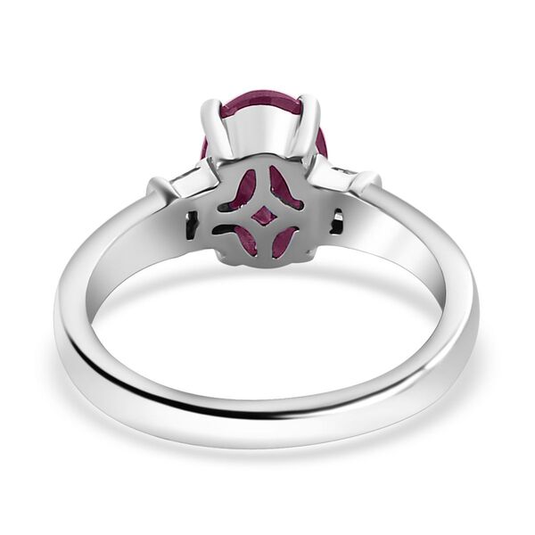 Afrikanischer Rubin und Diamant-Ring - 1,77 ct. image number 6