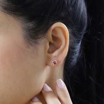 Ilakaka rosa Saphir Ohrringe - 1,33 ct.