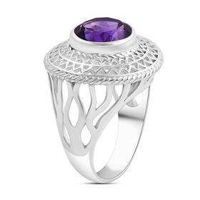 Royal Bali Kollektion - Afrikanischer Amethyst Ring - 6,18 ct.