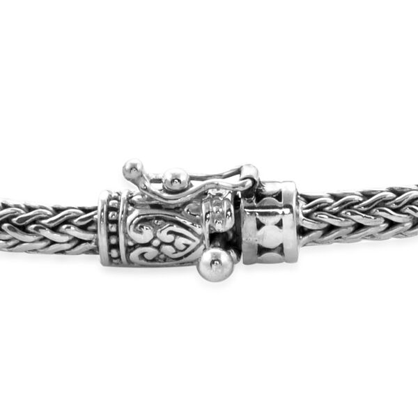 Royal Bali Kollektion - Tulang Naga Schnalle-Armband, ca. 19 cm, 925 Silber, ca. 28,00g image number 3