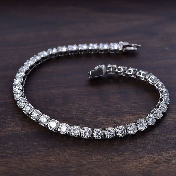 LUXURIANT DIAMOND - Lab Grown Diamant VS-EF SGL zertifiziert Armband ca. 19 cm 950 Platin ca. 10.00 ct image number 2