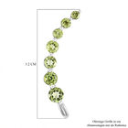 Peridot-Ohrringe in Silber, 2,70 ct. image number 5