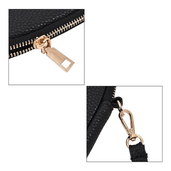 Crossbody Tasche aus Kunstleder, Fuchs image number 5