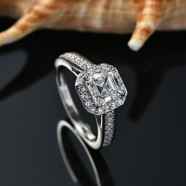 LUXURIANT DIAMOND - Lab Grown Diamant VS-EF IGI zertifiziert Ring 950 Platin (Gr&ouml;&szlig;e 17.00) ca. 2.00 ct image number 1