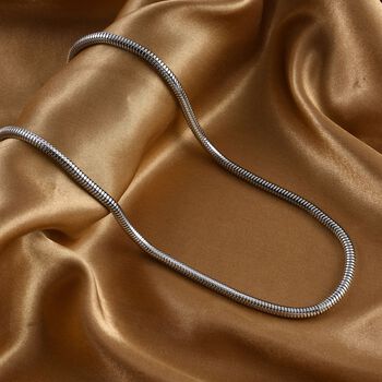 Edelstahl Halskette, ca. 50 cm, ca. 16,80g