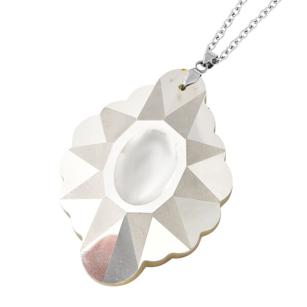 Gelber Kristall-Anhänger mit 60 cm Kette - 6,81 ct. image number 5