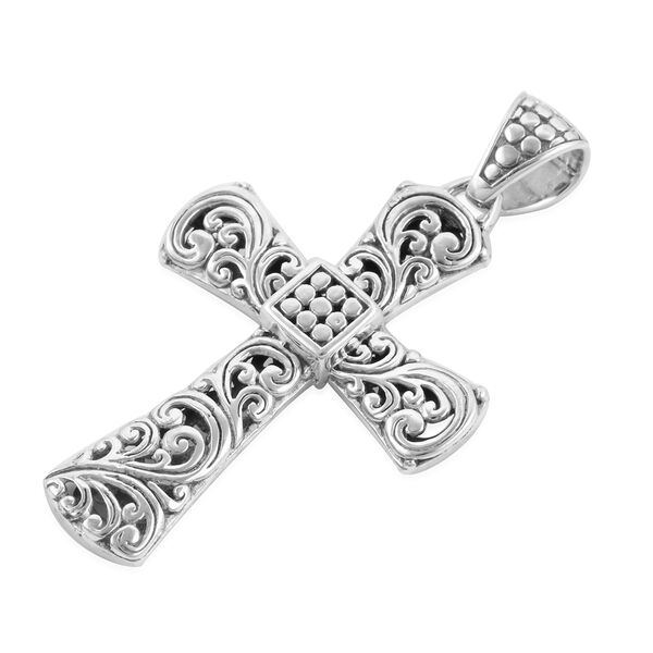 Royal Bali Kollektion - Kreuz Anh&auml;nger 925 Silber ca. 5,51g image number 3