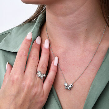 Polki Diamant Halskette, 45 cm - 0,50 ct.