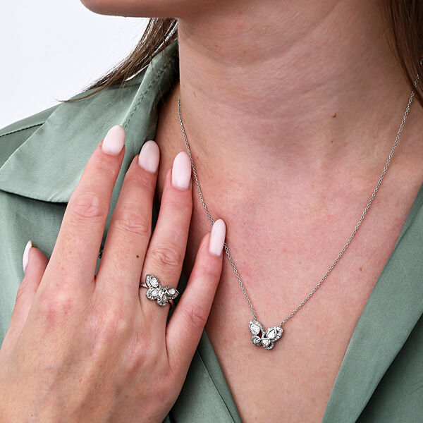 Polki Diamant Halskette, 45 cm - 0,50 ct. image number 2