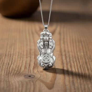 925 Silber rhodiniert Schmuckset ca. 45 cm ca. 6,70g