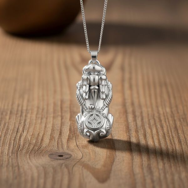 925 Silber rhodiniert Schmuckset ca. 45 cm ca. 6,70g image number 2