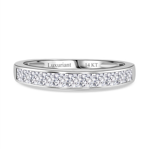 LUXURIANT DIAMOND- SGL zertifizierter VS-EF Labor Diamant Ring in 585 Weißgold - 1 ct. image number 0