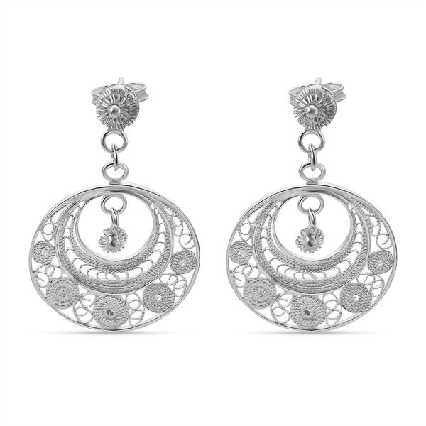 Royal Bali Kollektion- Ohrringe in Silber