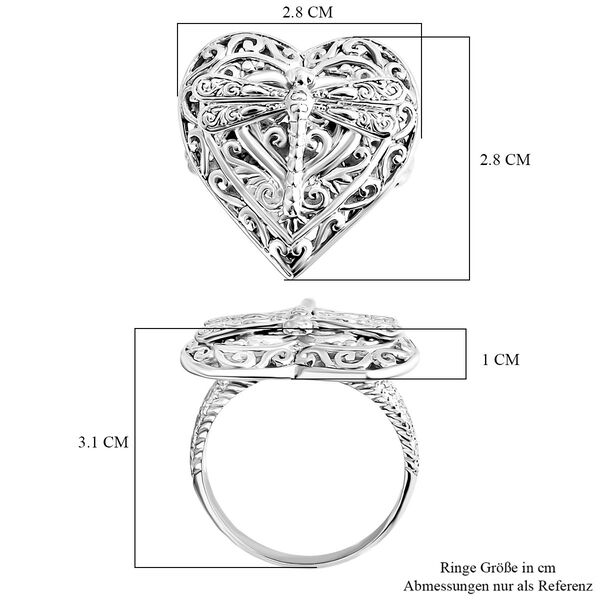 Royal Bali - 925 Silber Ring (Größe 19.00) image number 5