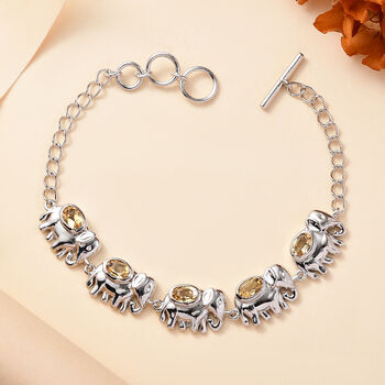 Citrin Armband, 16,5 cm - 2,27 ct.