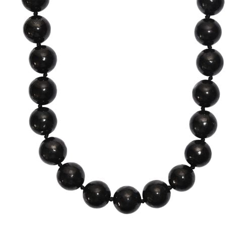 Shungit Halskette, 50cm - 540 ct. image number 0