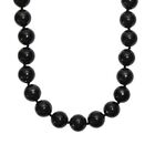 Zum ersten Mal: Große Shungit 14mm Halskette ca. 50 cm ca. 540.00 ct