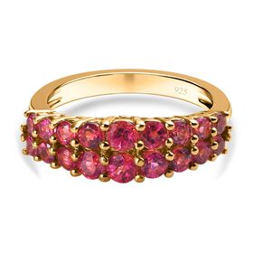 Rubellit Cluster Ring - 1,18 ct.