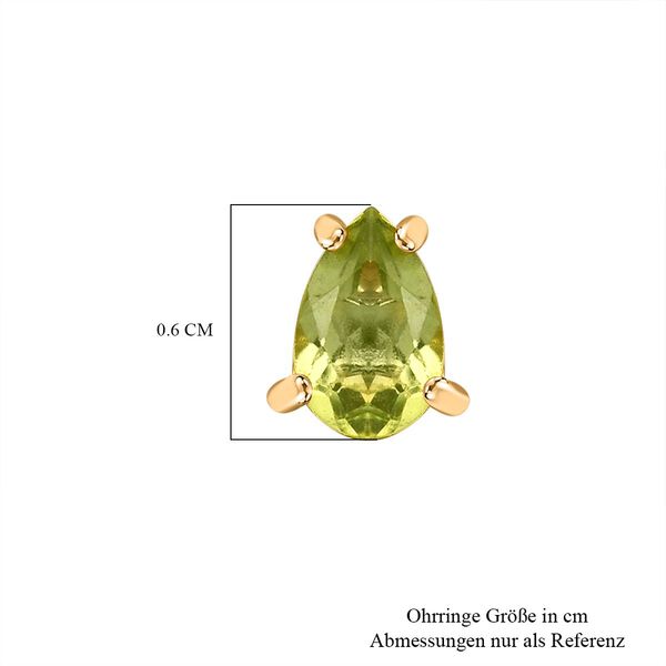 Peridot Ohrringe - 0,88 ct. image number 5