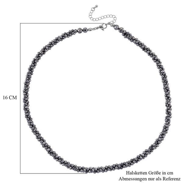 Terahertz Armband ca. Flexibles cm 316L Edelstahl ca. 35.00 ct image number 5