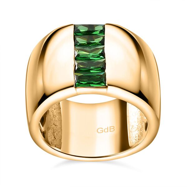 Gr&uuml;ner Zirkonia-Ring - 1,66 ct. image number 3