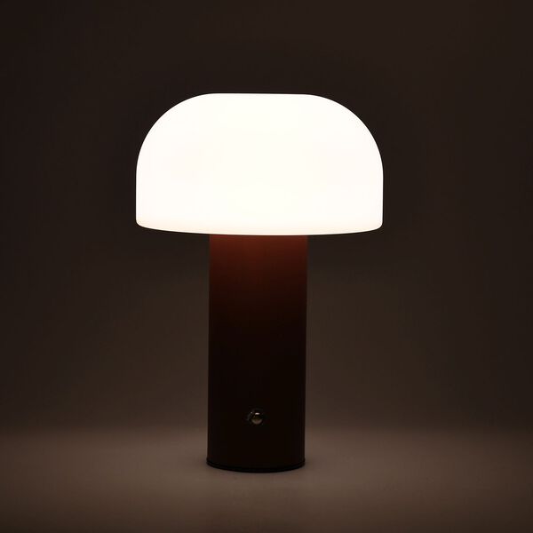 LIVMORE Wiederaufladbare und tragbare LED-Tischlampe, 12,5x20,5cm, Rosa image number 4
