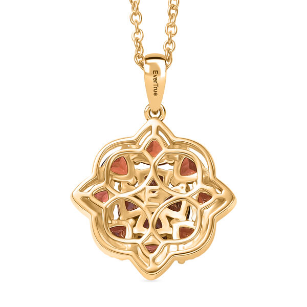 EVER TRUE Mosambik Granat Schmuckset ca. 50 cm ca. 3.56 ct image number 4