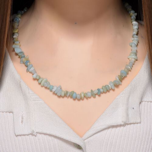 Mehrfarbiger Amazonit Kette 78 cm ca. 320,00 ct. image number 1