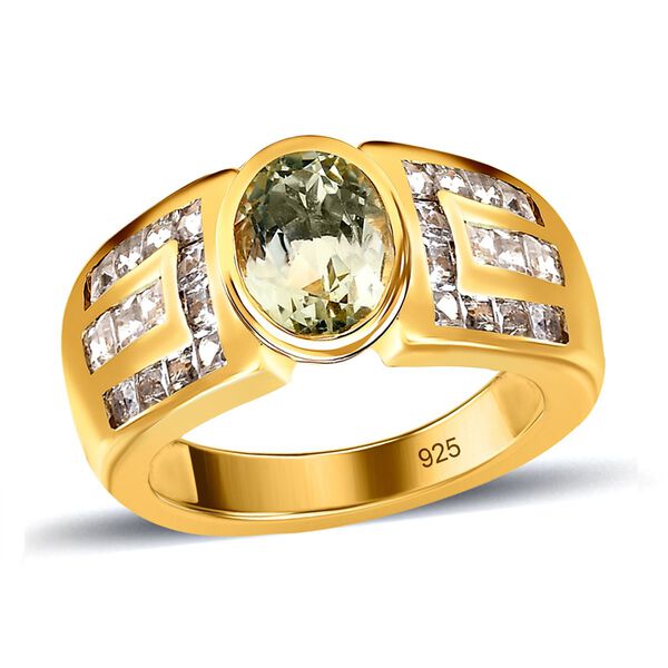 Triphan und Zirkon Ring - 2,73 ct. image number 3