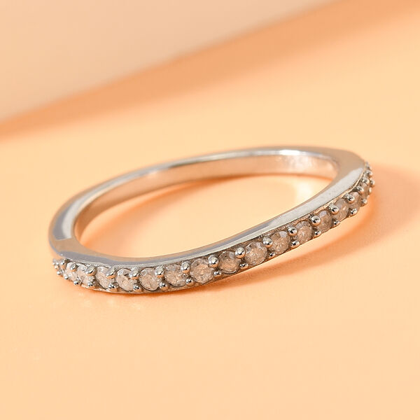 Diamant Bandring - 0,22 ct. image number 2