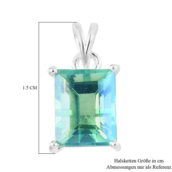 Pfau Triplett Quarz-Anh&auml;nger, 925 Silber ca. 2,76 ct image number 5