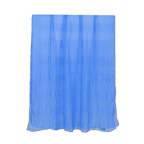 LA MAREY - Schal aus 100% reiner Maulbeerseide, Blau-Türkis image number 2