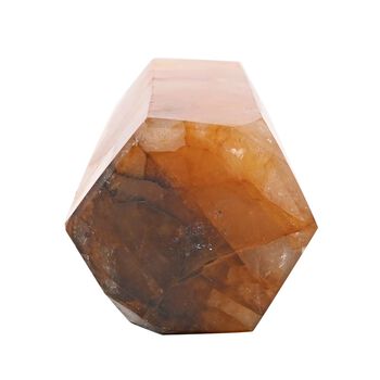 Gelber H&auml;matoid-Quarz Obelisk, L - 3010 ct.