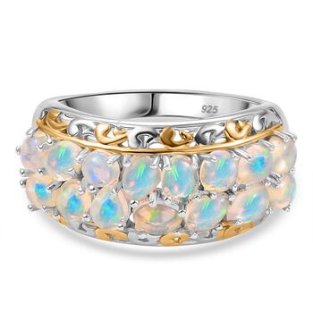Nat&uuml;rlicher, &auml;thiopischer Welo Opal Ring - 1,63 ct.