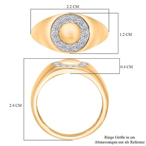 LUXURIANT DIAMOND- SI-GH Labor Diamant Ring - 0,33 ct. image number 4