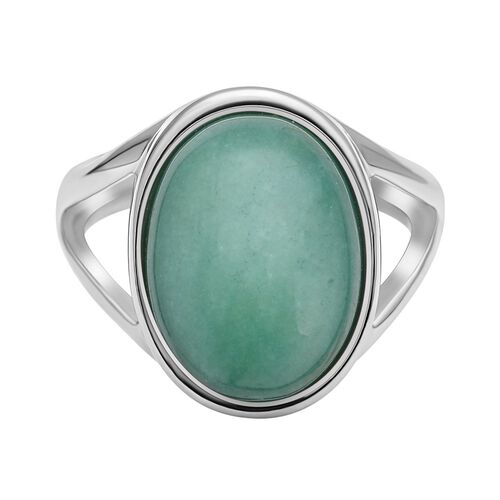 Grüner Aventurin-Ring - 10 ct. image number 0