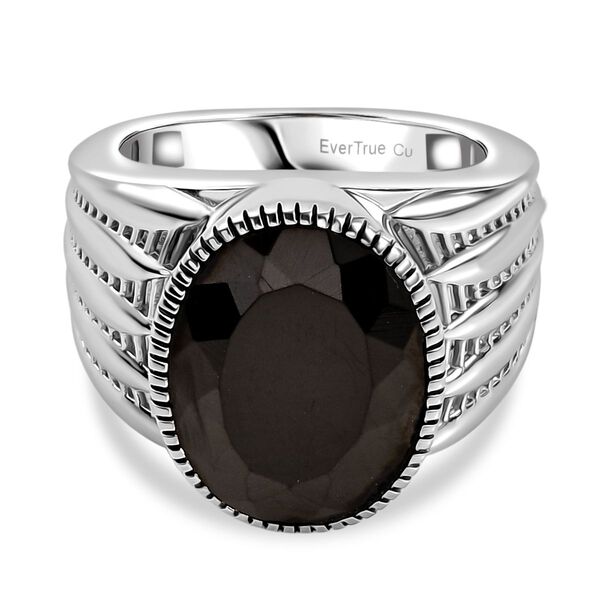 Elite Shungit Ring 950 Kupfer (Gr&ouml;&szlig;e 18.00) ca. 5,35 ct image number 0