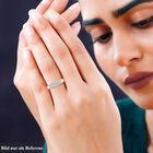 Diamant Ring, 925 Silber Roségold Vermeil - 0,20 ct. image number 2