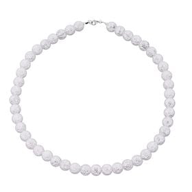 Weiße Eis Quarz Halskette, 45cm - 250,15 ct.