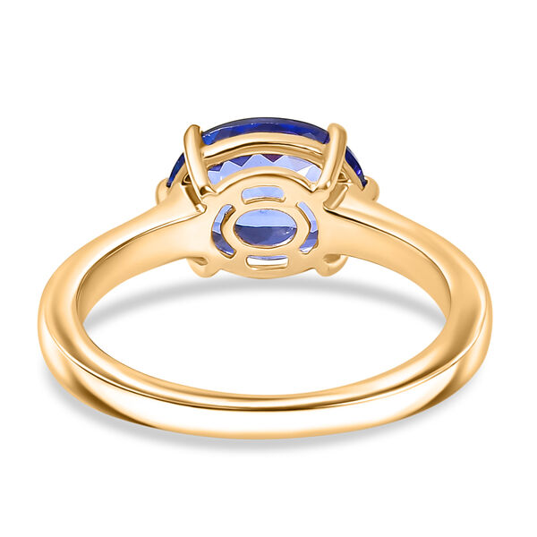 AAAA Tansanit Ring in 585 Gold - 2,72 ct. image number 6