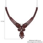Natürliche Mosambik Granat-Halskette, 45cm - 87,42 ct. image number 5