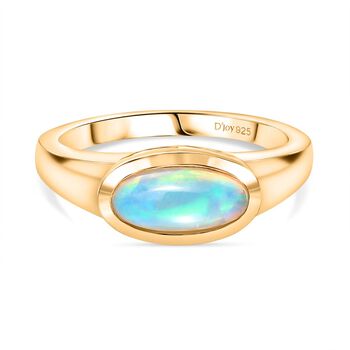 D'Joy AA nat&uuml;rlicher, &auml;thiopischer Welo Opal Ring - 0,81 ct.