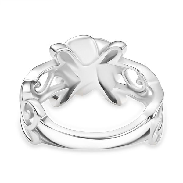 D'Joy Rosen-Ring, 925 Silber platiniert und vergoldet image number 6