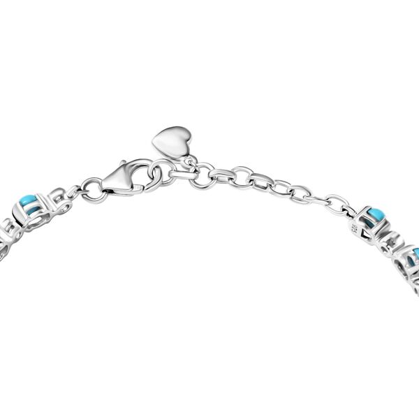 AA Sleeping Beauty T&uuml;rkis und Zirkon Armband image number 4