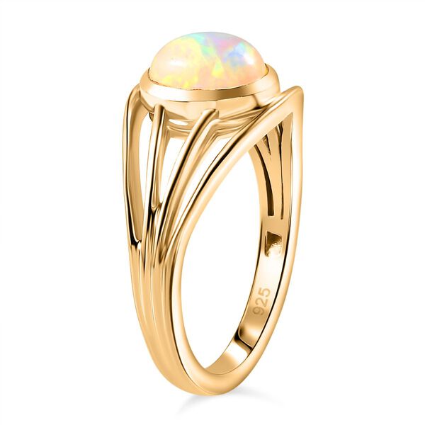 Nat&uuml;rlicher, &auml;thiopischer Welo Opal Ring - 0,77 ct. image number 6