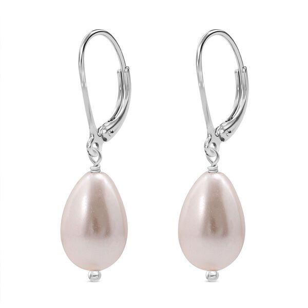 Rosa Muschelkernperle Ohrringe - 20 ct. image number 3