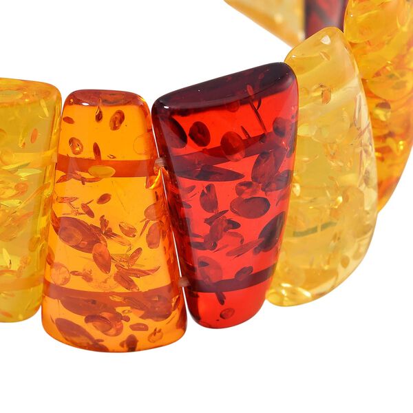 Synthetischer Bernstein Armband, flexibel image number 2