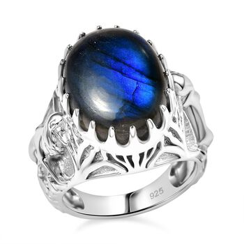 AAA Labradorit Ring - 13,25 ct.
