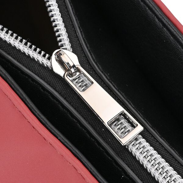 Praktischer Shopper mit verstellbarem Riemen, Korallfarben image number 7