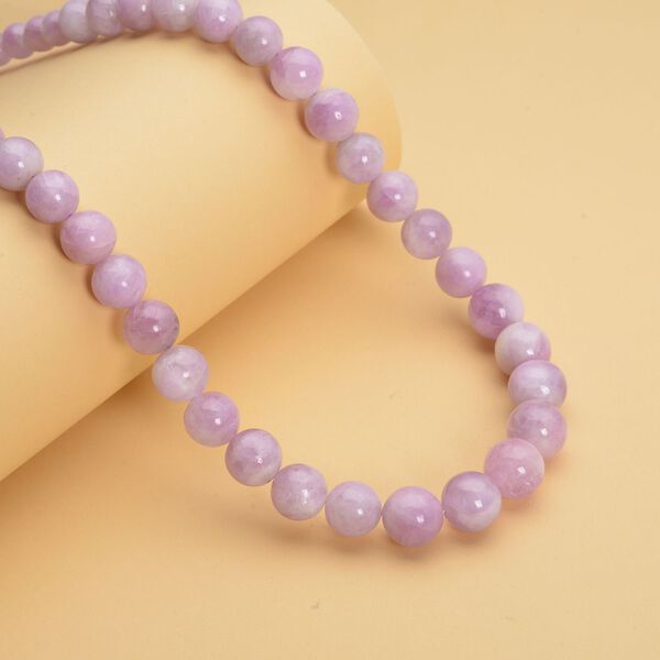 Kunzit 50 cm Halskette - 416 ct. image number 2